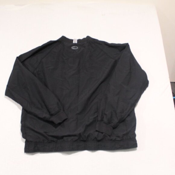 Adidas Men Black Pullover Jacket Climashell Long Sleeve Size Large - Picture 2 of 8